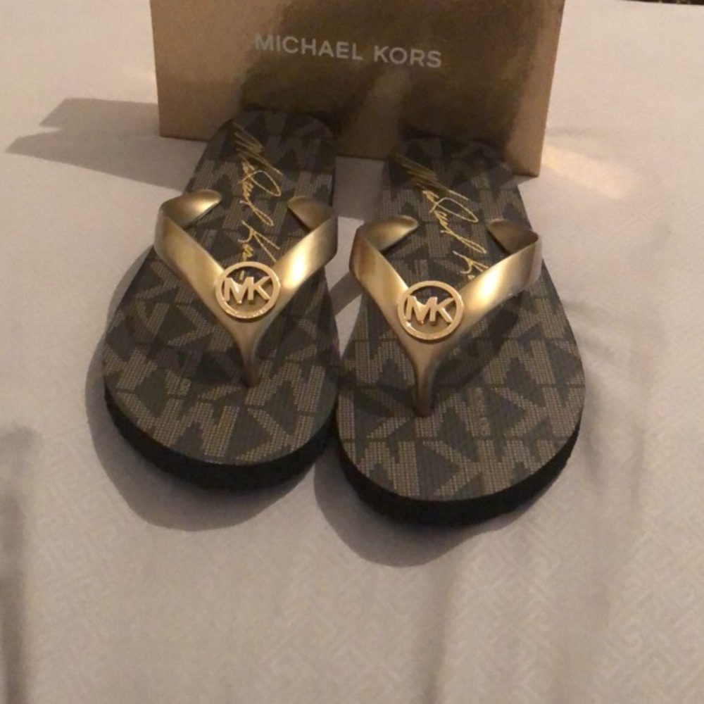 New Michael Kors flip-flops